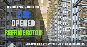 Parmesan Cheese: Refrigerator Superhero?