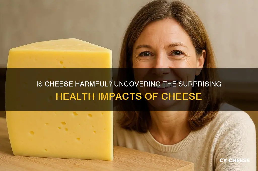 how harmful is cheese