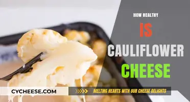 Cauliflower Cheese: Healthy Comfort Food?