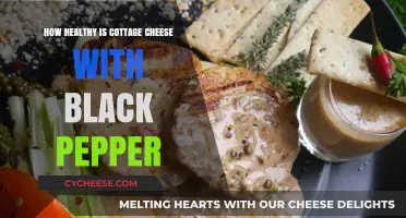 Cottage Cheese and Black Pepper: A Nutritious and Flavorful Pairing?
