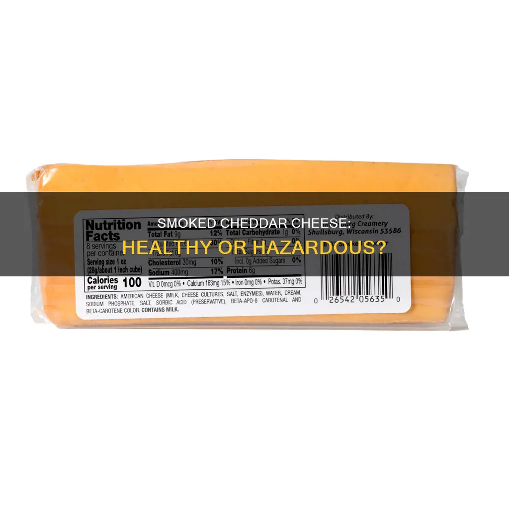 how healthy is smoked cheddar cheese