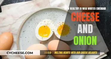 Healthy Snacking: White Cheddar Cheese and Onion Flavors