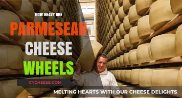 Parmesan Cheese Wheels: How Much Do They Weigh?
