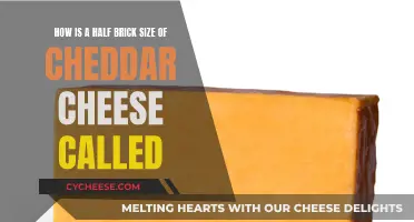 Cheddar Cheese Blocks: Sizes and Names Explained