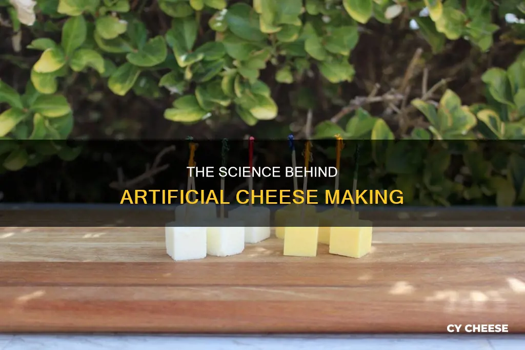 how is artificial cheese made