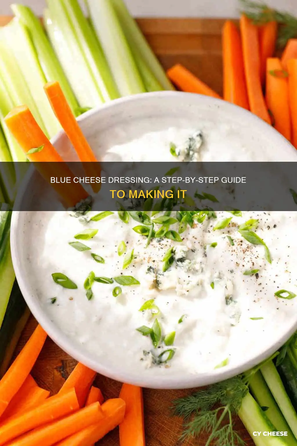 how is blue cheese dressing made