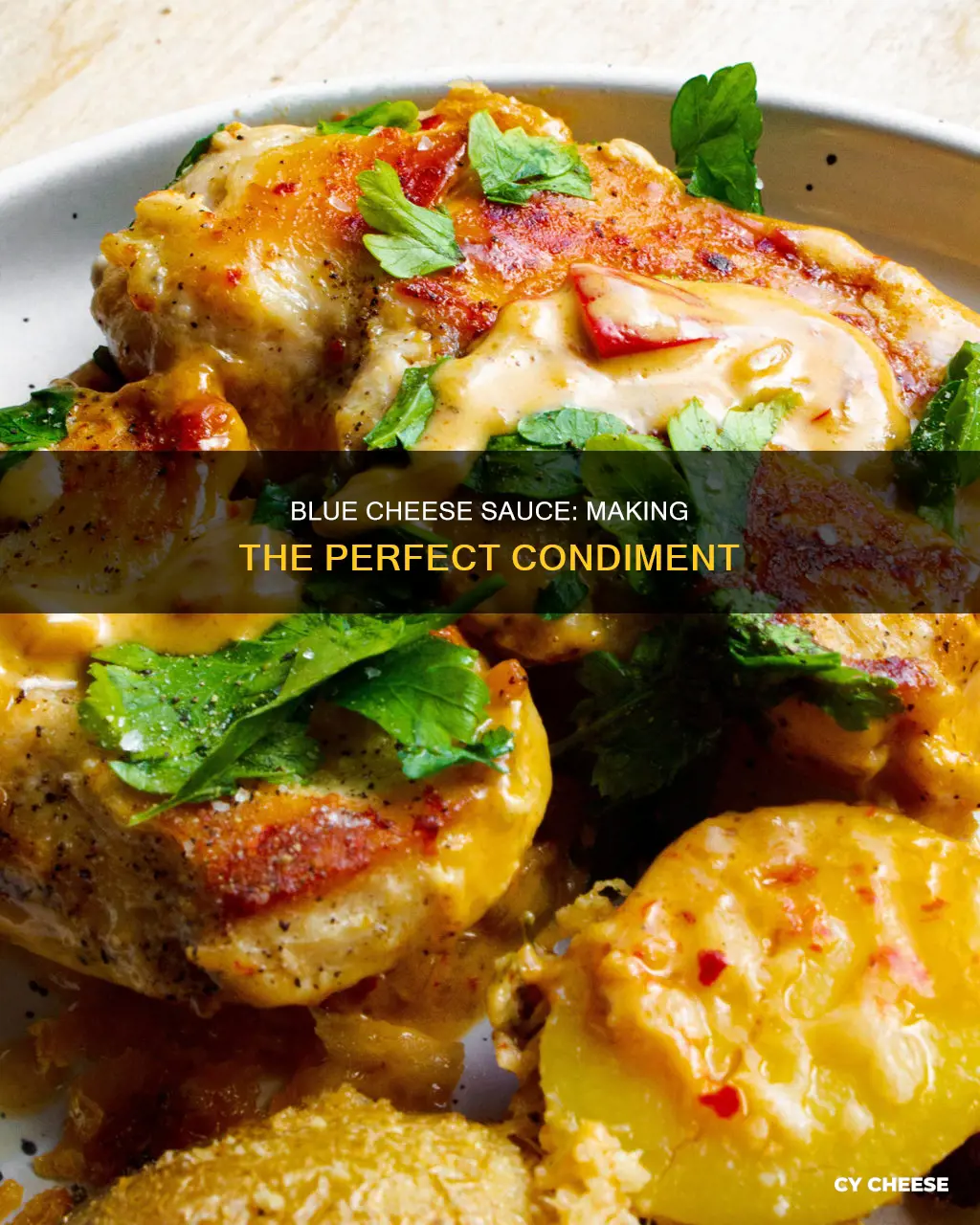 how is blue cheese sauce made