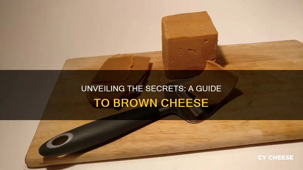 how is brown cheese made