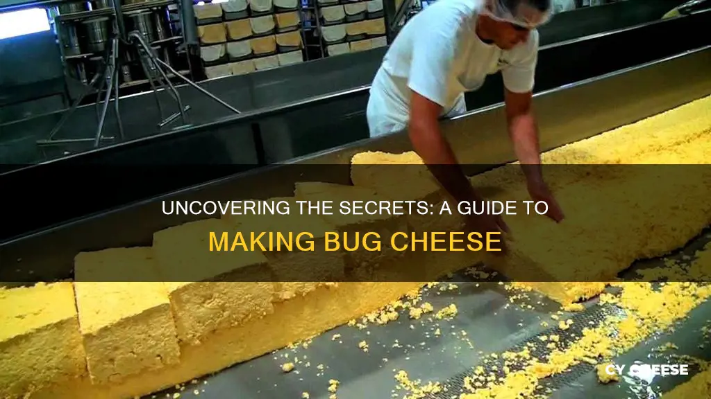 how is bug cheese made