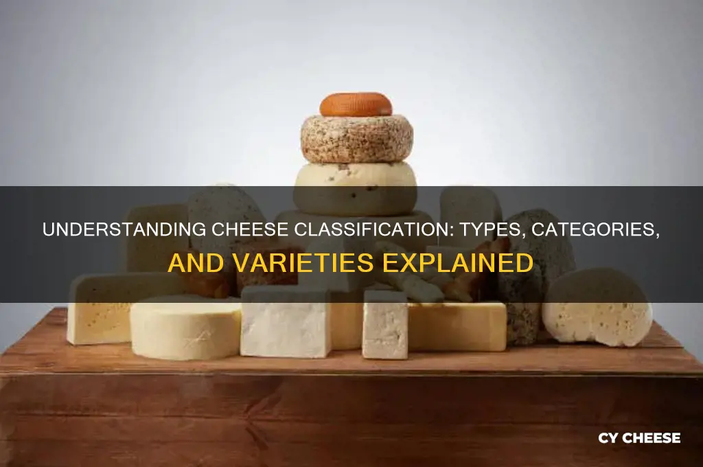 how is cheese classified