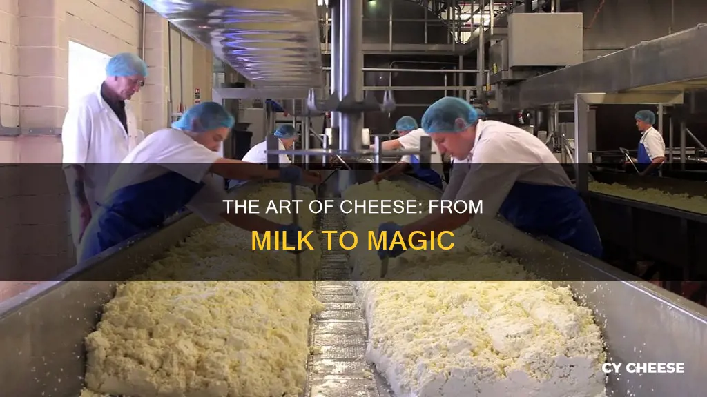 how is cheese made now