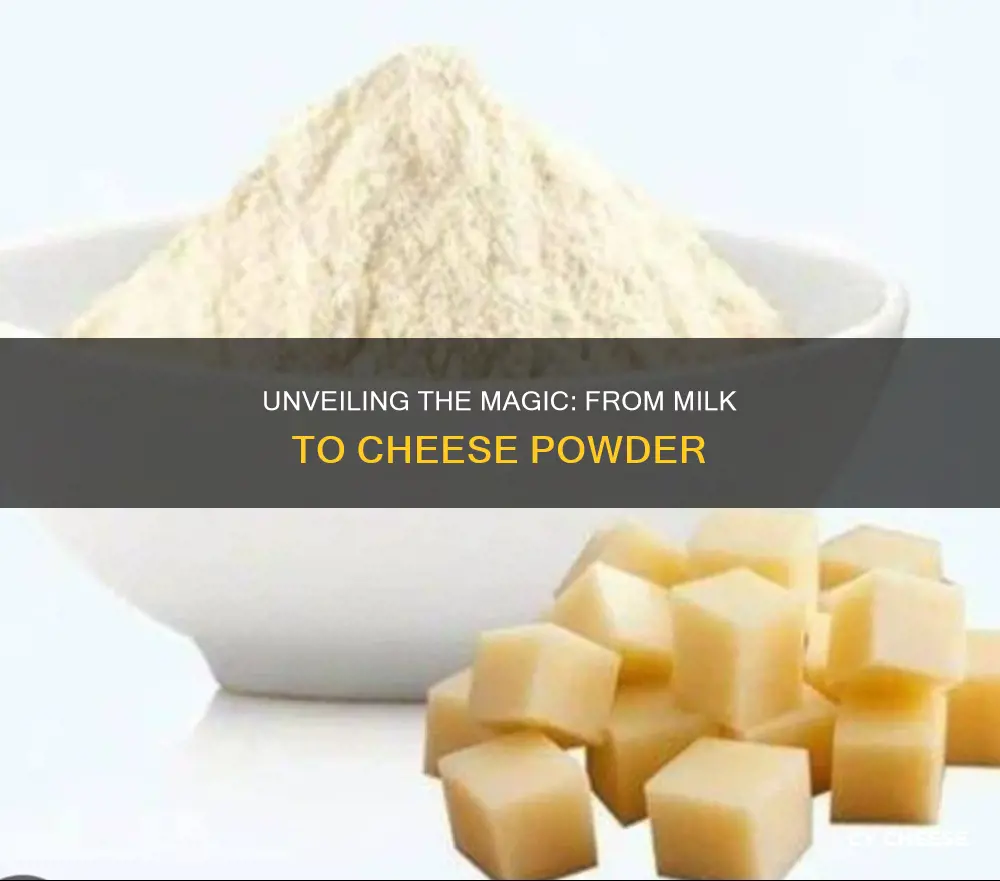 how is cheese powder made