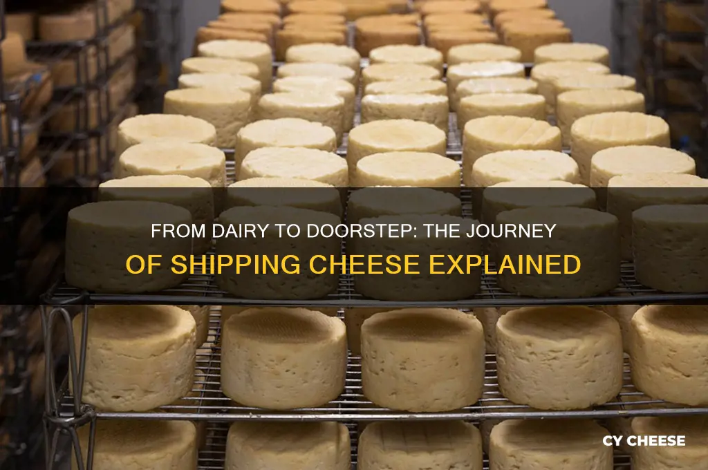 how is cheese shipped
