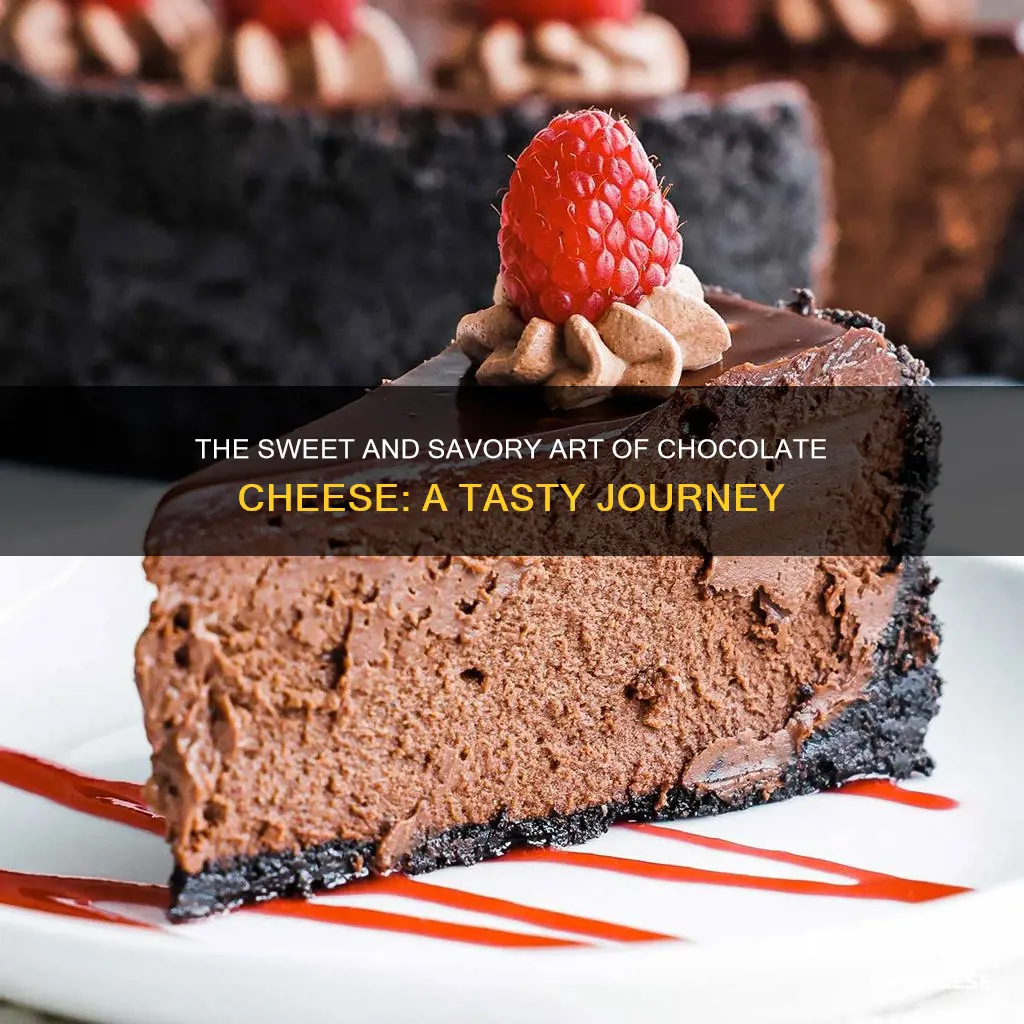 how is chocolate cheese made