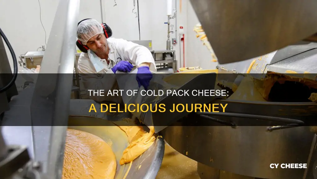 how is cold pack cheese made