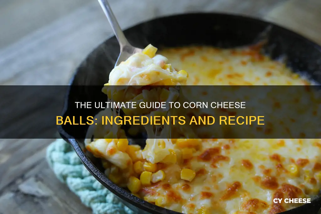 how is corn cheese balls made