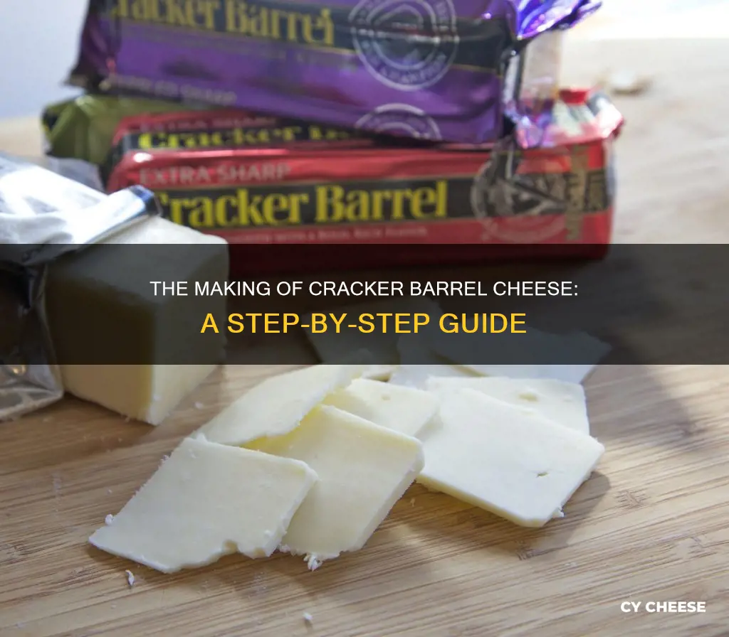 how is cracker barrel cheese made