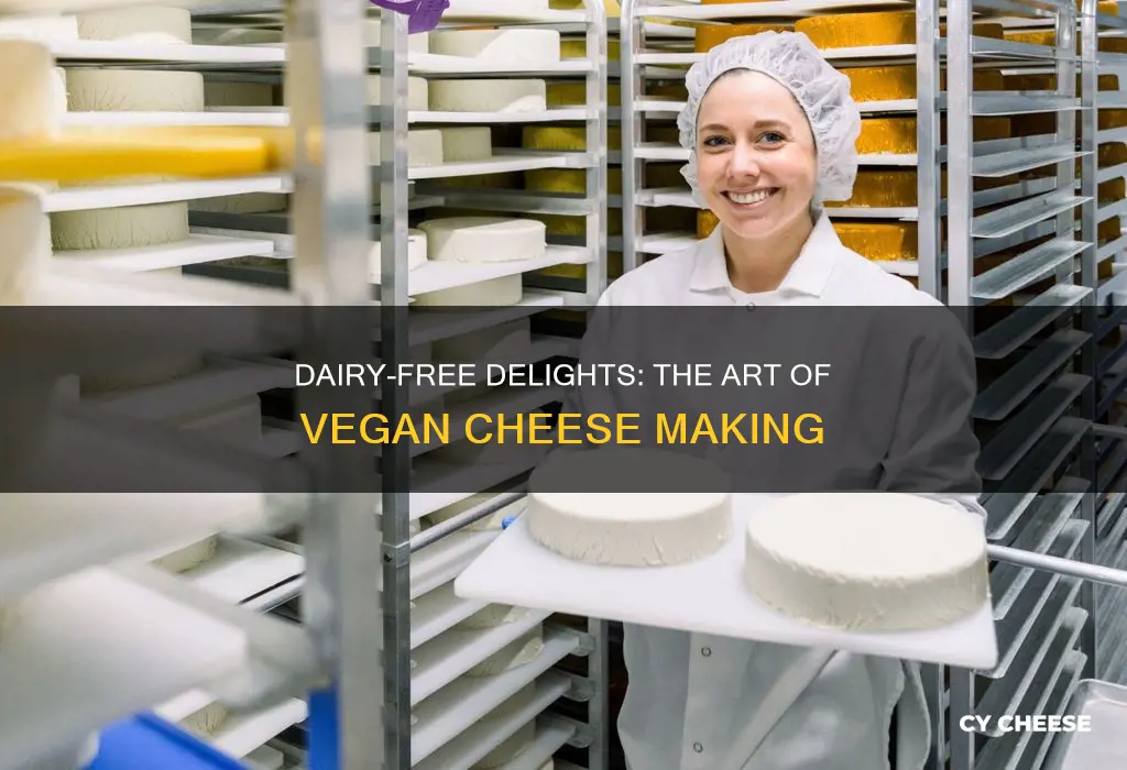 how is dairy free cheese made