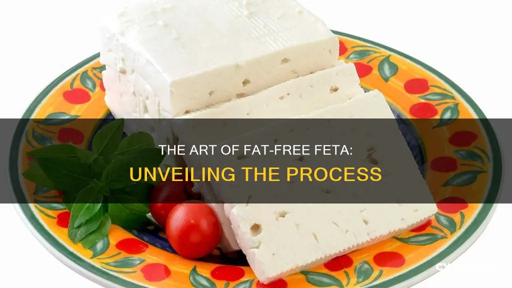 how is fat free feta cheese made