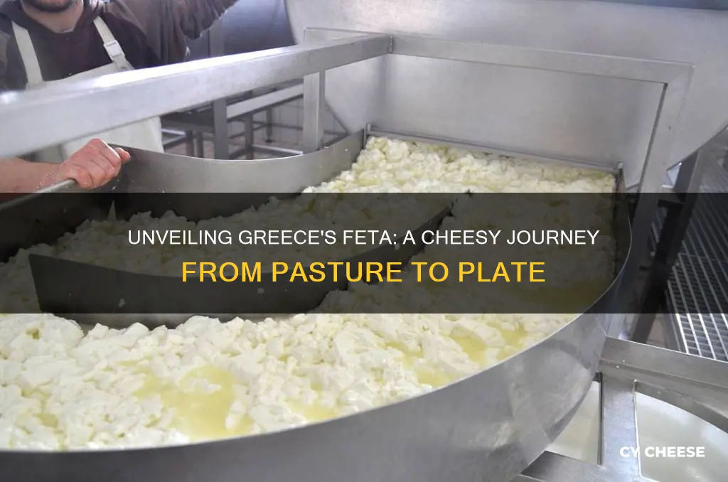 how is feta cheese made in greece