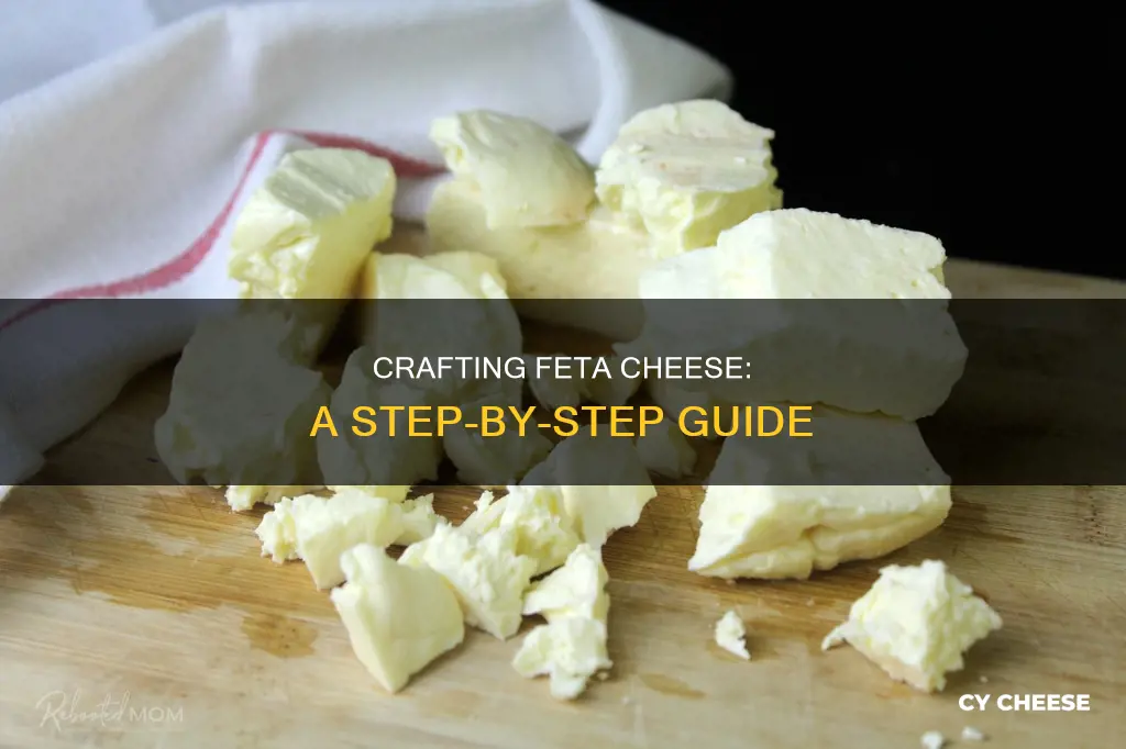 how is feta cheese produced