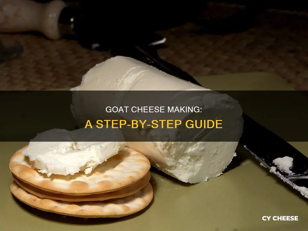 how is goat cheese made step by step