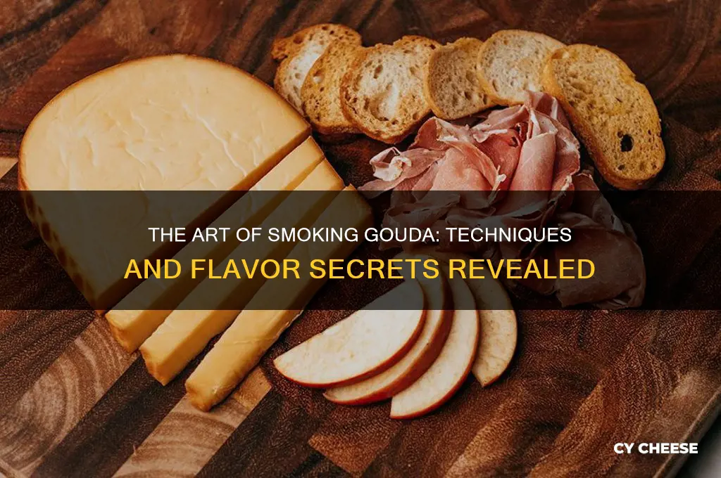 how is gouda cheese smoked