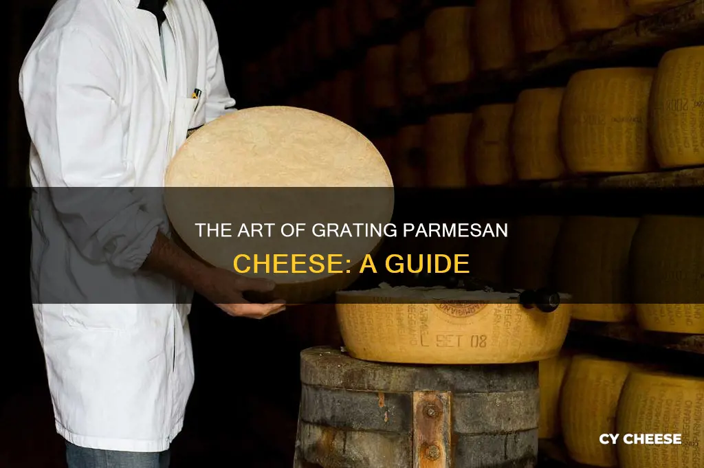how is grated parmesan cheese made