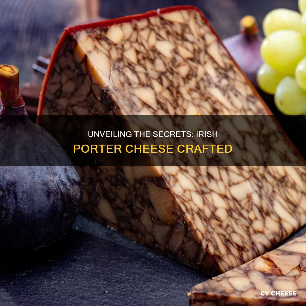 how is irish porter cheese made