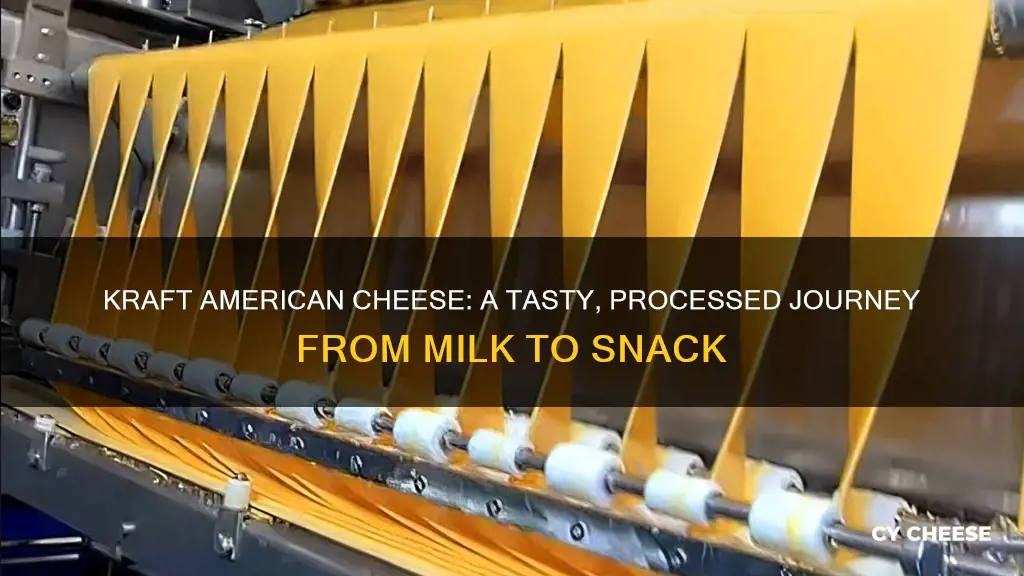 how is kraft american cheese made