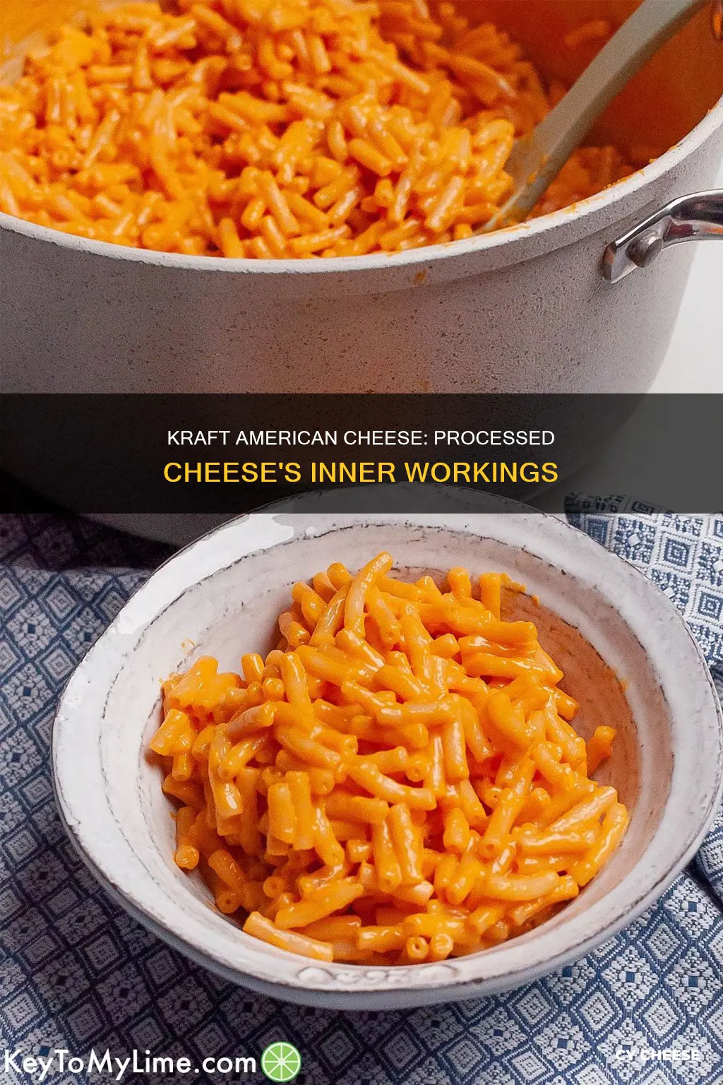 how is kraft american cheese made