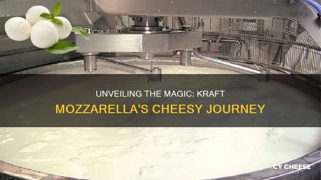 how is kraft mozzarella cheese made