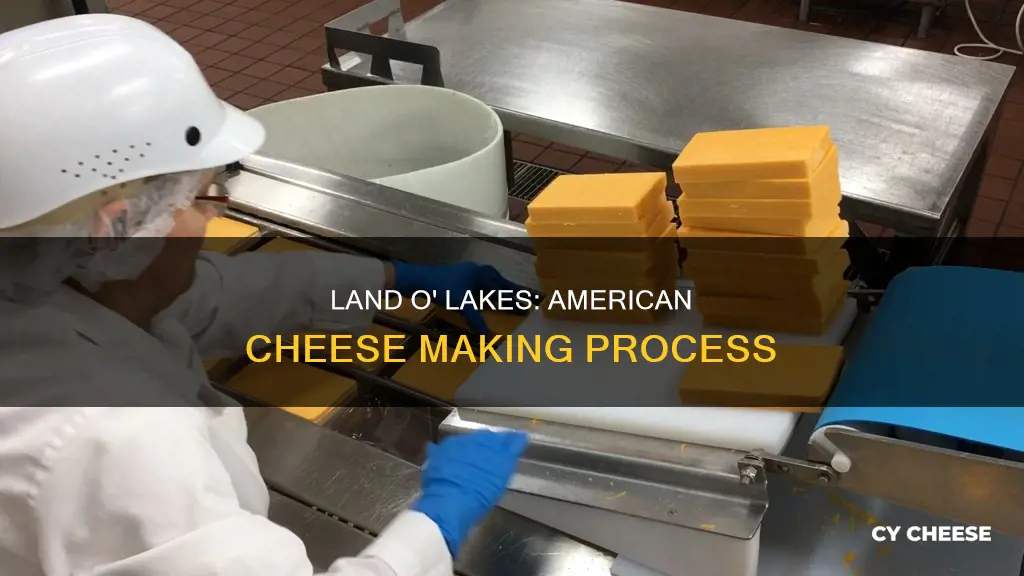 how is land o lakes american cheese made