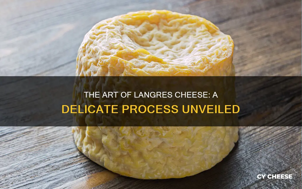 how is langres cheese made