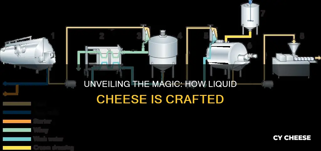 how is liquid cheese made