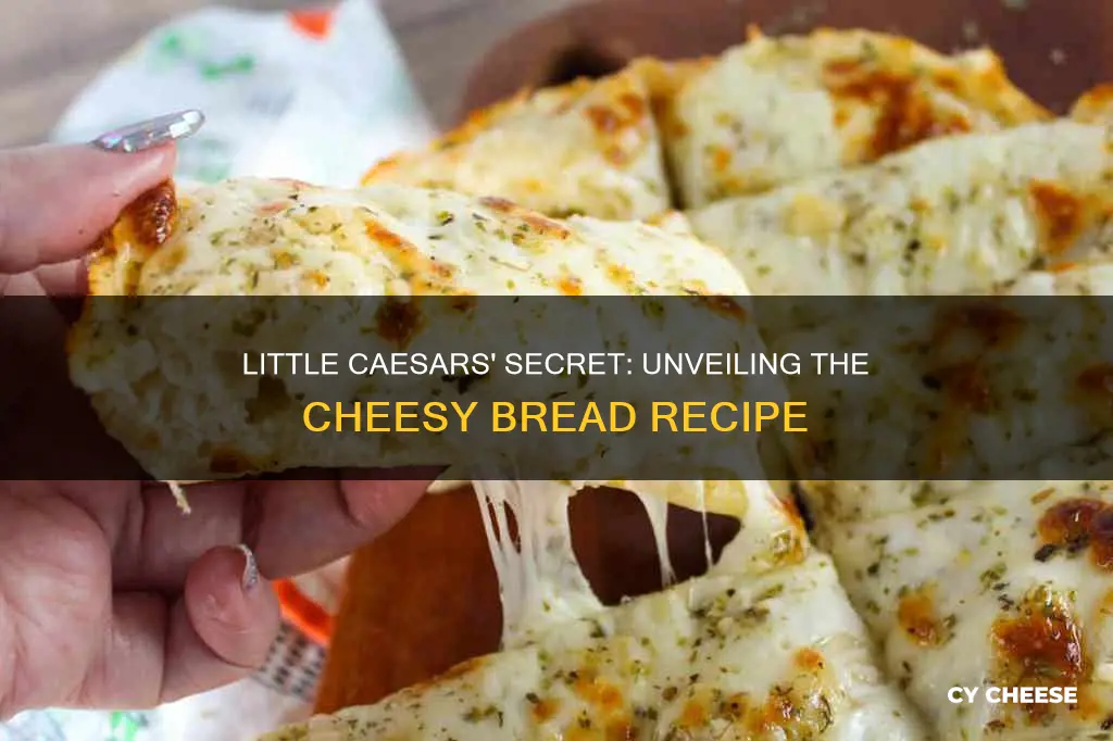 how is little caesars cheese bread made