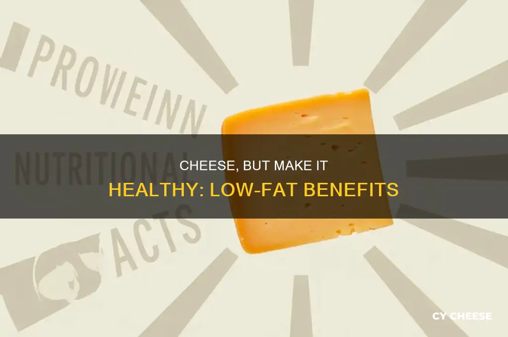how is low fat cheese good for you