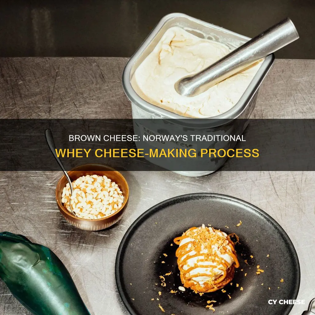 how is norwegian brown cheese made
