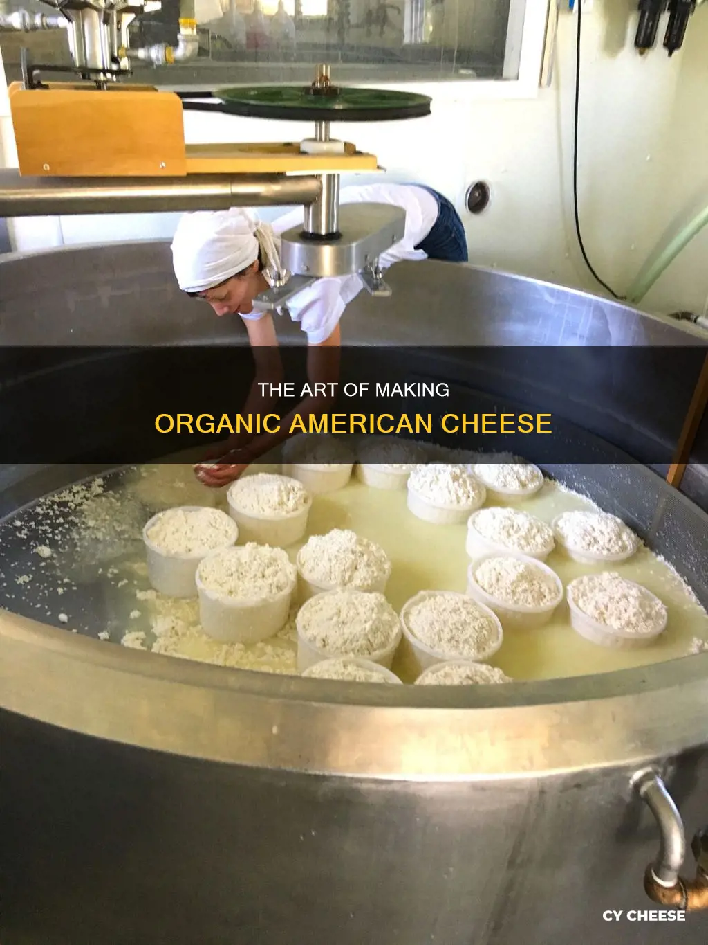 how is organic american cheese made