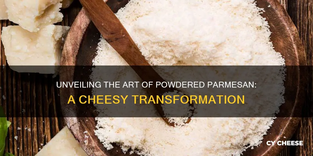 how is powdered parmesan cheese made