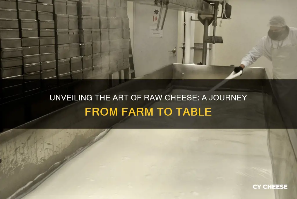 how is raw cheese made