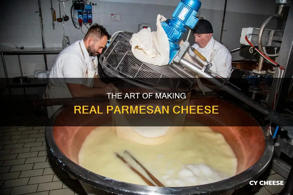 how is real parmesan cheese made