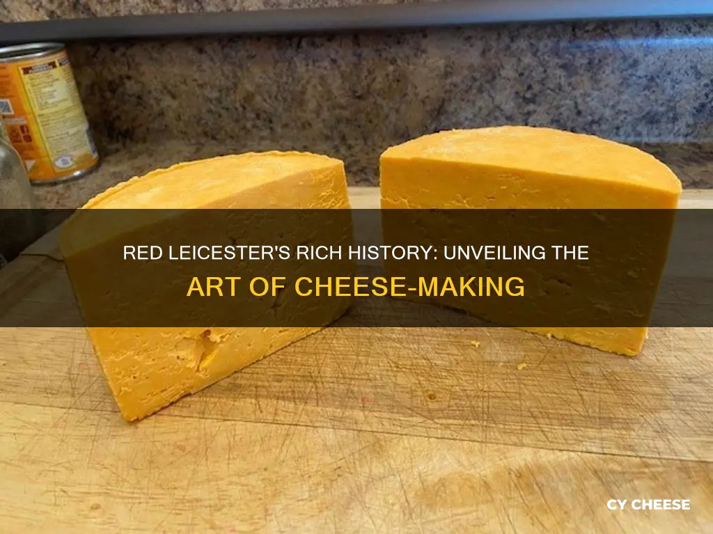 how is red leicester cheese made