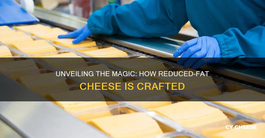 how is reduced fat cheese made