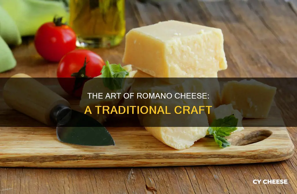 how is romano cheese made