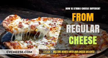 String Cheese vs. Regular Cheese: Unraveling the Melty Differences