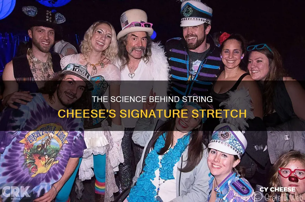 how is string cheese made stringy