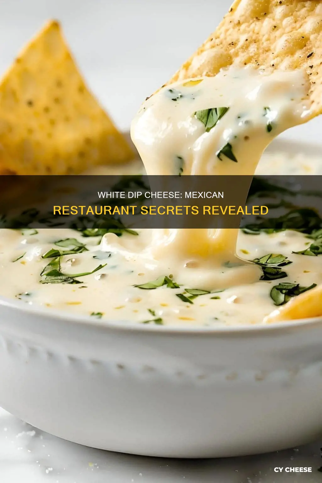 how is the white dip cheese made in mexican restaurants