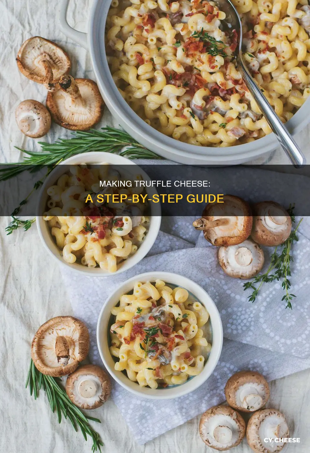 how is truffle cheese made