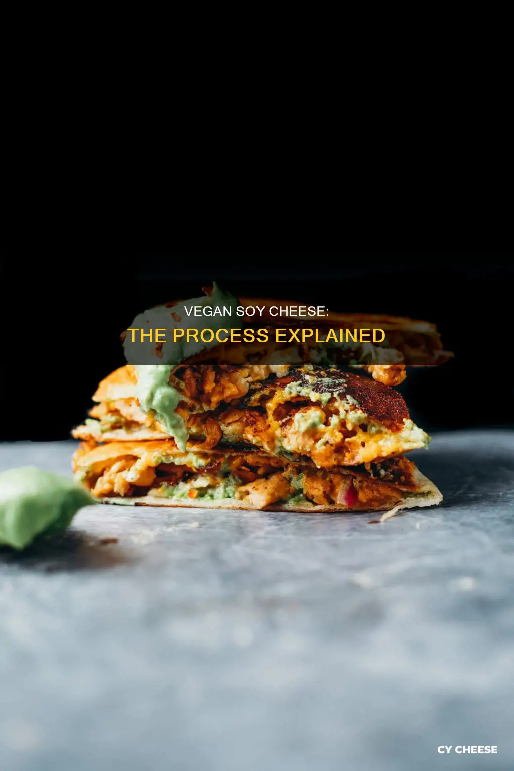 how is vegan soy cheese made